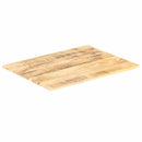bordplade 15-16 mm 80x60 cm massivt mangotræ