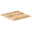 bordplade 15-16 mm 70x70 cm massivt mangotræ