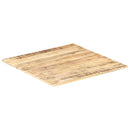 bordplade 15-16 mm 70x70 cm massivt mangotræ