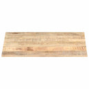bordplade 15-16 mm 80x70 cm massivt mangotræ