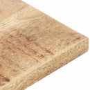 bordplade 15-16 mm 80x70 cm massivt mangotræ
