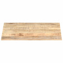 bordplade 15-16 mm 90x70 cm massivt mangotræ