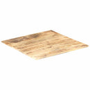 bordplade 15-16 mm 80x80 cm massivt mangotræ