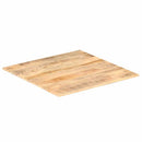 bordplade 15-16 mm 80x80 cm massivt mangotræ