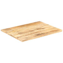 bordplade 25-27 mm 80x60 cm massivt mangotræ