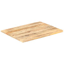 bordplade 25-27 mm 90x60 cm massivt mangotræ