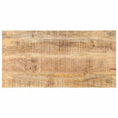bordplade 25-27 mm 100x60 cm massivt mangotræ