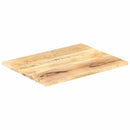 bordplade 25-27 mm 90x70 cm massivt mangotræ