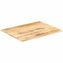bordplade 25-27 mm 90x70 cm massivt mangotræ