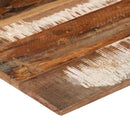 bordplade 60x80 cm 15-16 mm rektangulær massivt genbrugstræ