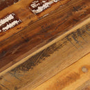 firkantet bordplade 70x70 cm 15-16 mm massivt genbrugstræ
