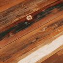 firkantet bordplade 70x70 cm 25-27 mm massivt genbrugstræ