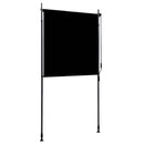 udendørs rullegardin 120x270 cm antracitgrå