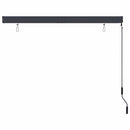 udendørs rullegardin 160x250 cm cremefarvet