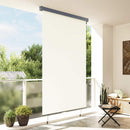 Rullegardin udendørs 160x250 cm cremefarvet