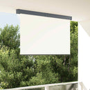 Rullegardin udendørs 160x250 cm cremefarvet