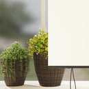 Rullegardin udendørs 160x250 cm cremefarvet