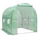 drivhus 4 m² 2x2x2 m