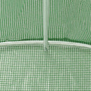 drivhus 4 m² 2x2x2 m