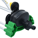 oscillerende sprinkler med 18 dyser
