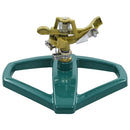 roterende sprinkler 21x22x13 cm metal grøn