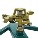 roterende sprinkler 21x22x13 cm metal grøn