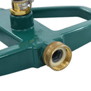 roterende sprinkler 21x22x13 cm metal grøn