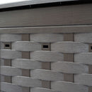 kompostbeholdere 2 stk. 60 x 60 x 83 cm 600 l brun