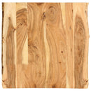 bordplade 58x(50-60)x2,5 cm massivt akacietræ