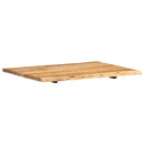 bordplade 80x(50-60)x2,5 cm massivt akacietræ