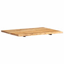 bordplade 80x(50-60)x2,5 cm massivt akacietræ