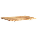 bordplade 80x(50-60)x2,5 cm massivt akacietræ