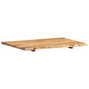 bordplade 80x(50-60)x2,5 cm massivt akacietræ