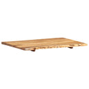 bordplade 80x(50-60)x2,5 cm massivt akacietræ