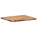 bordplade 80x(50-60)x3,8 cm massivt akacietræ
