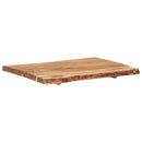 bordplade 80x(50-60)x3,8 cm massivt akacietræ