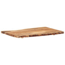 bordplade 100x(50-60)x3,8 cm massivt akacietræ