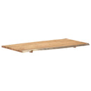 bordplade 118x(50-60)x2,5 cm massivt akacietræ