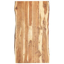 bordplade 118x(50-60)x3,8 cm massivt akacietræ