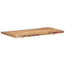 bordplade 118x(50-60)x3,8 cm massivt akacietræ