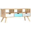 tv-skab 110 x 35 x 48 cm massivt mangotræ