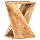 sidebord 35x35x55 cm massivt mangotræ