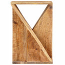 sidebord 35x35x55 cm massivt mangotræ