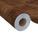 selvklæbende folie til møbler 500x90 cm PVC mørk eg