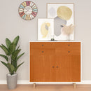 selvklæbende folie til møbler 500x90 cm PVC lyst egetræ