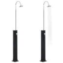 soldrevet bruser 214 cm 20 l sort