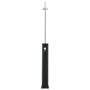 soldrevet bruser 214 cm 20 l sort