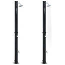 soldrevet bruser 220 cm 20 l sort