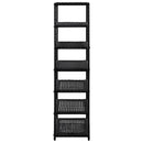 skoreol 50x30x120 cm polyrattan sort