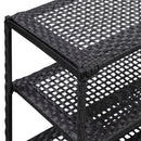 skoreol 50x30x120 cm polyrattan sort